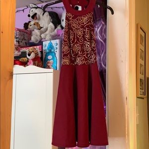 Brand new burgundy dress from surprise